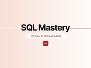 SQL mastery course